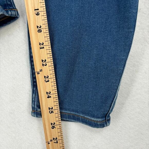 Abercrombie & Fitch The Jean Legging Mid Rise Jeans Size 36 Short Stretch Denim - Picture 9 of 11